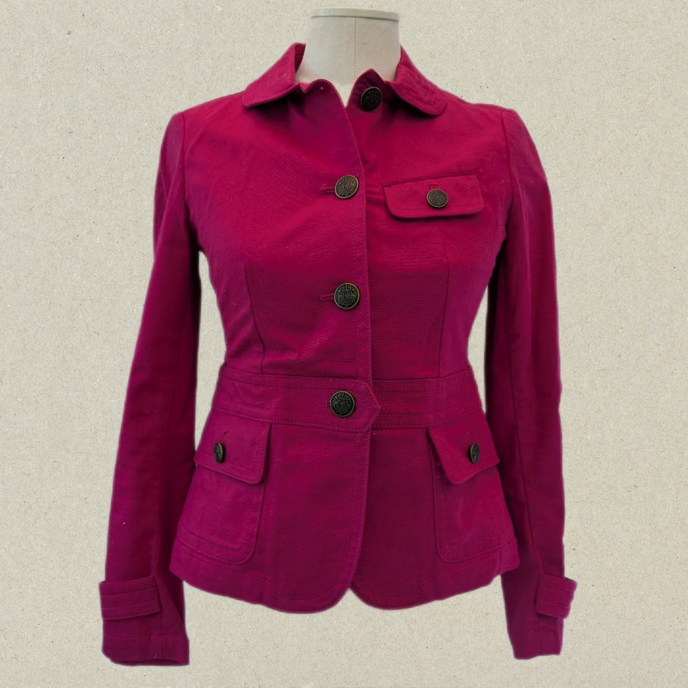 Talbots Fuschia Jacket